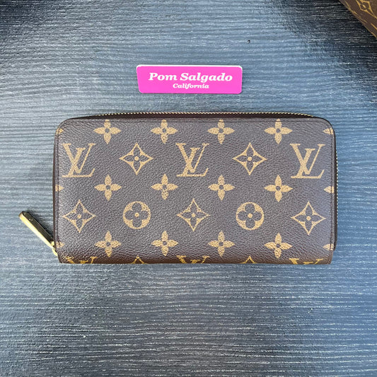 Zippy Wallet Monogram Canvas