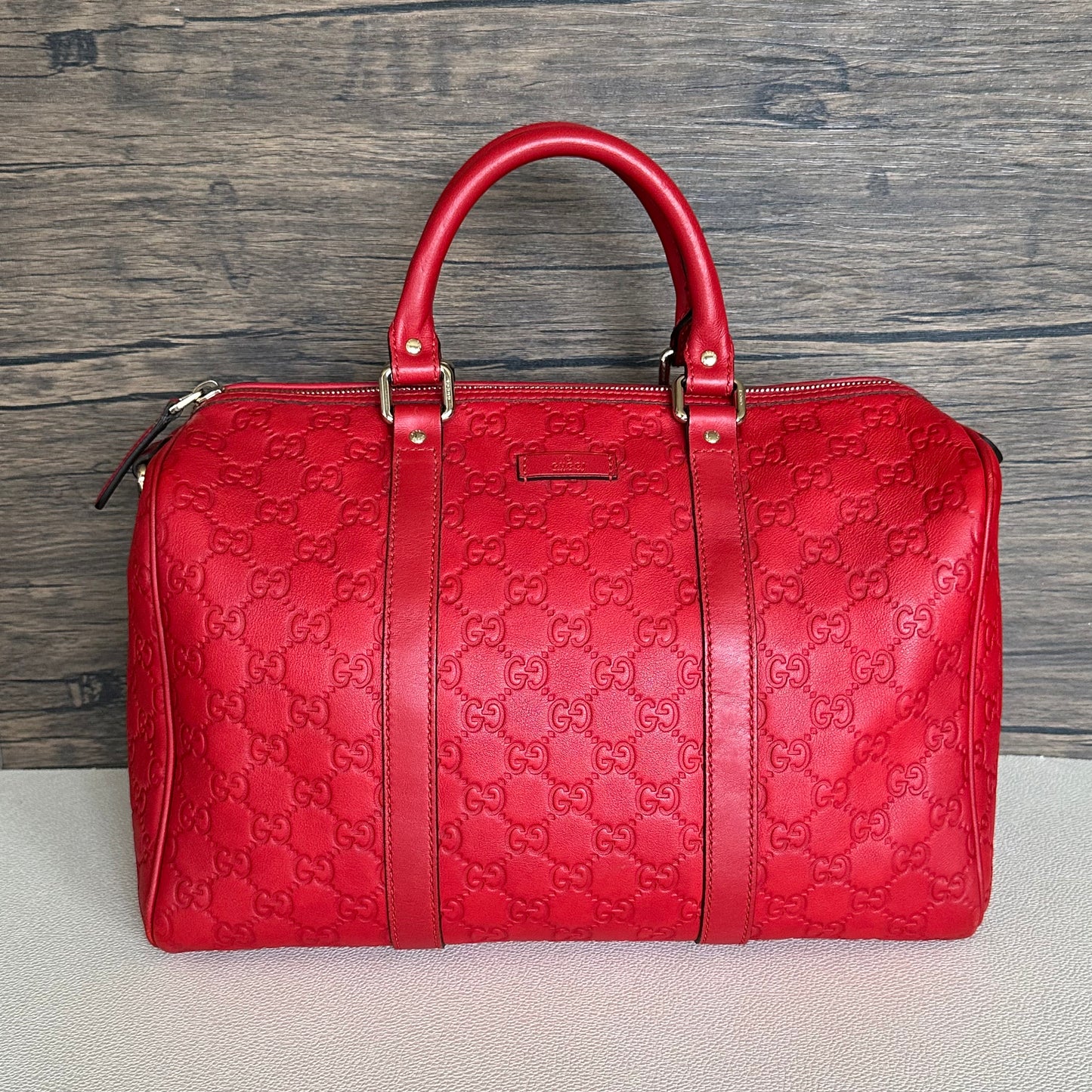 Guccissima Joy Boston Red