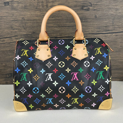 Limited Edition Black Multicolor Speedy 30